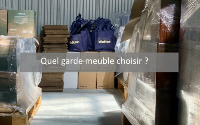 Quel garde-meuble choisir ?